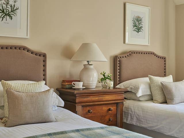 Twin bedroom | The Carrs - Hungate Cottages, Pickering