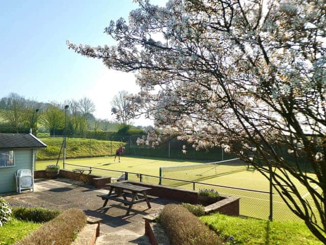 Fabulous recently updated all weather Astro tennis court | The Owl House, Bishops Waltham