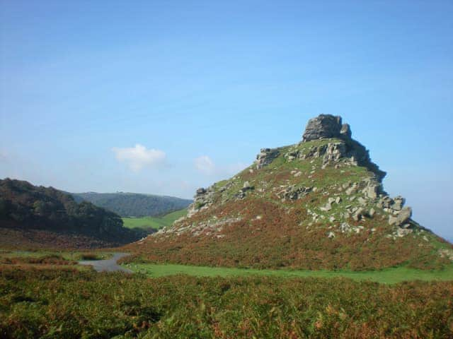 Valley of Rocks Quite Stunning Scenery with views to Wales | Lynton Cottage, Combe Martin