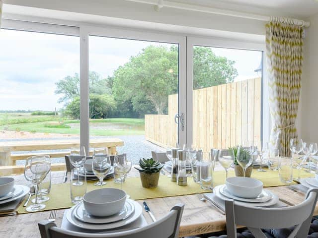 Dining Area | Bumble Bee Barn - Medlam Holiday Barns, Carrington, near Boston