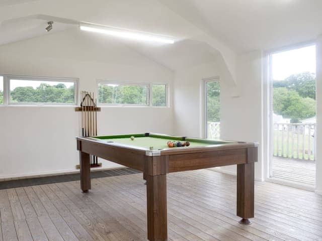 Games room | Horselake Farm Cottages, Cheriton Bishop