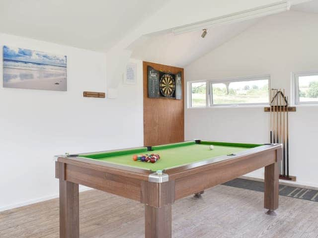 Games room | Horselake Farm Cottages, Cheriton Bishop