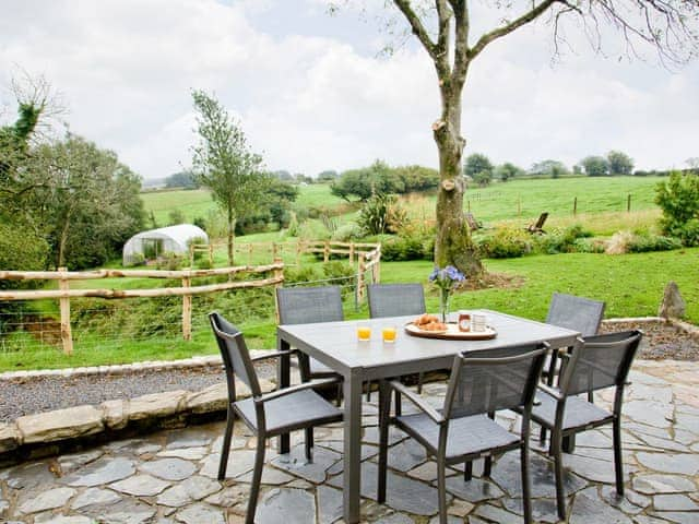 Patio | Exmoor View, Cheriton, near Lynton