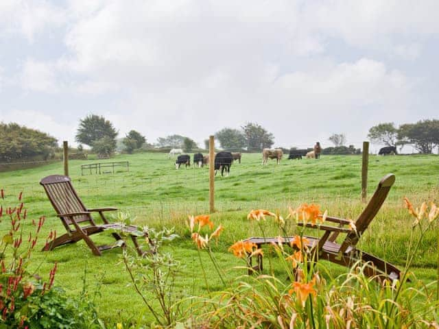 Sitting-out-area | Exmoor View, Cheriton, near Lynton