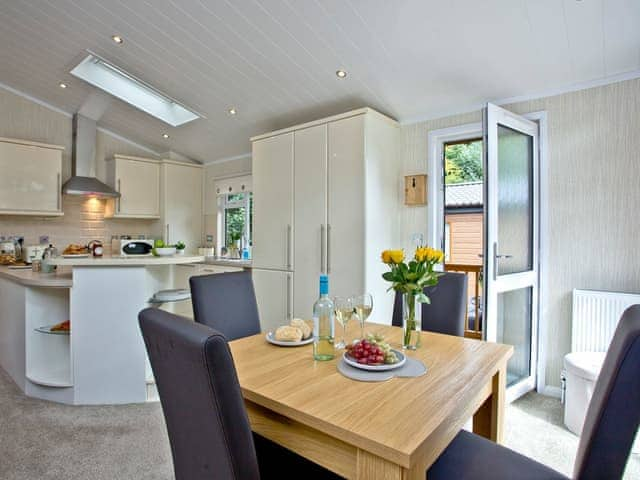 Dining Area | Forest Glade Lodge, Lanlivery