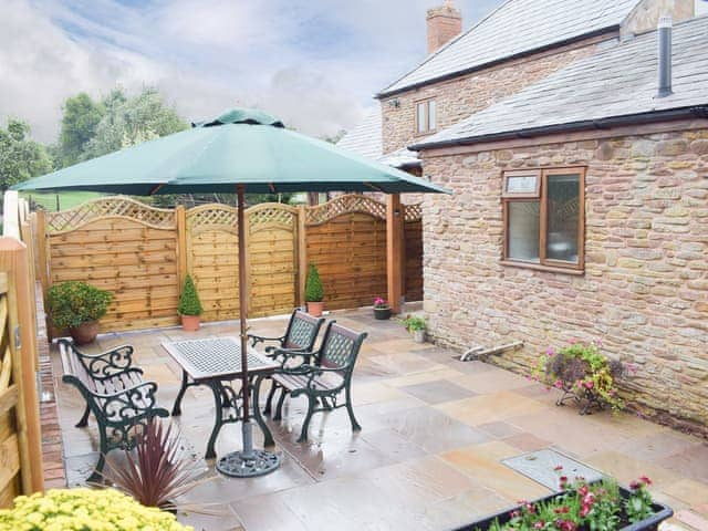 Patio | The Byre, Little Cowarne, near Bromyard