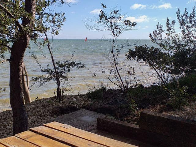 View from beach patio | Bodwen, Wootton Bridge, near Ryde