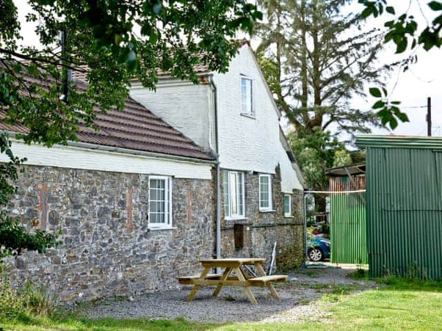 Sitting-out-area | Stables - Summercourt Cottages, St Martin, near Looe