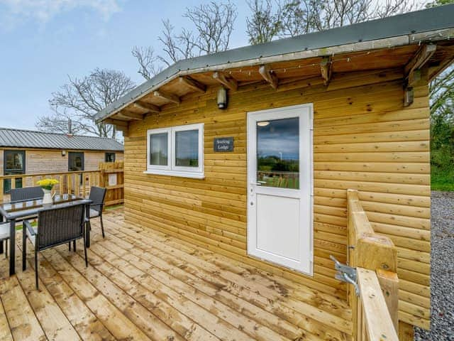 Decking | Starling Lodge - Wallace Lane Farm Cottages, Brocklebank, near Caldbeck and Uldale