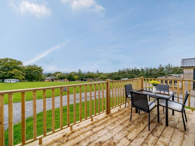 Decking | Starling Lodge - Wallace Lane Farm Cottages, Brocklebank, near Caldbeck and Uldale