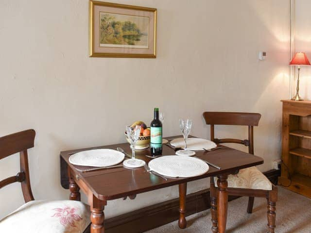 Convenient dining area | Front Row Cottage, Ovingham, near Prudhoe