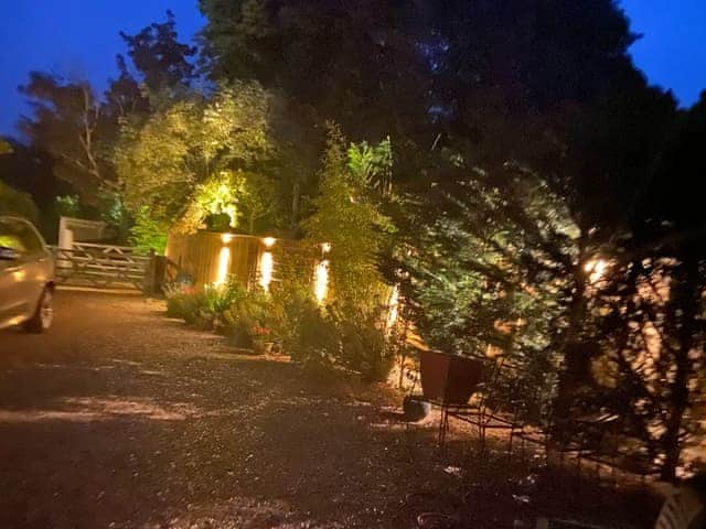 Garden illuminated | Alderley House, Bourton-on-the-Water