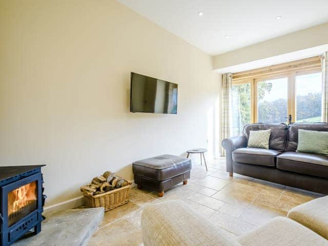 Living room | Priors Lodge Barns - Horseshoe - Priors Lodge Barns , Bream, near Lydney