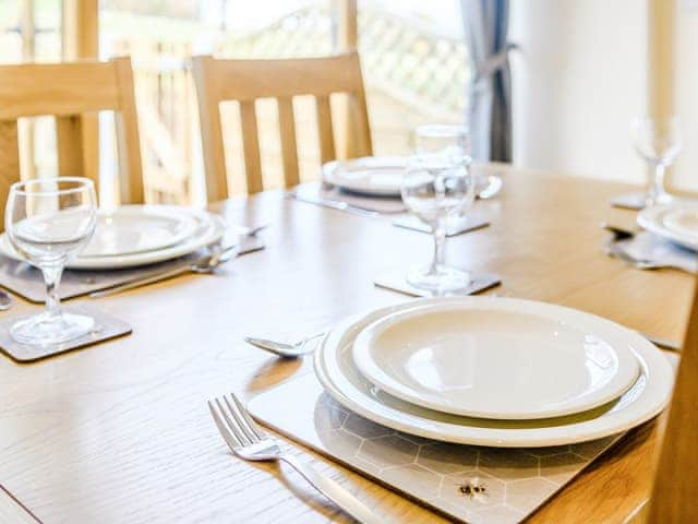 Dining Area | Priors Lodge Barns - Horseshoe - Priors Lodge Barns , Bream, near Lydney