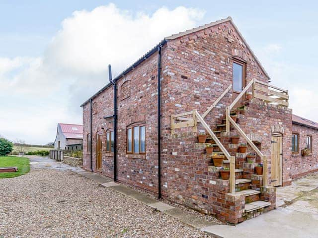 Exterior | Hayloft - Clapham Holme Farm Cottages, Great Hatfield, near Hornsea