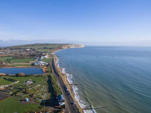 Aerial view of the surroundings | Fort Spinney Holiday Bungalows, Yaverland