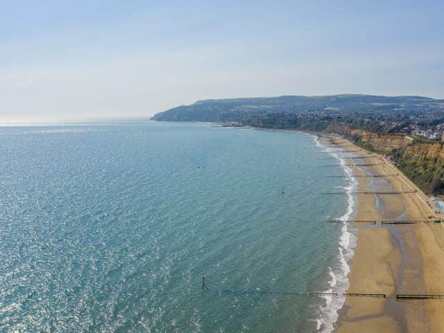 Aerial view of the surroundings | Fort Spinney Holiday Bungalows, Yaverland