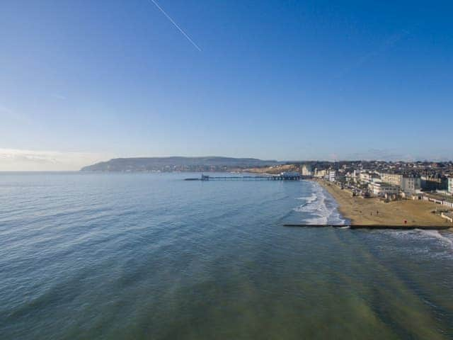 Aerial view of the surroundings | Fort Spinney Holiday Bungalows, Yaverland