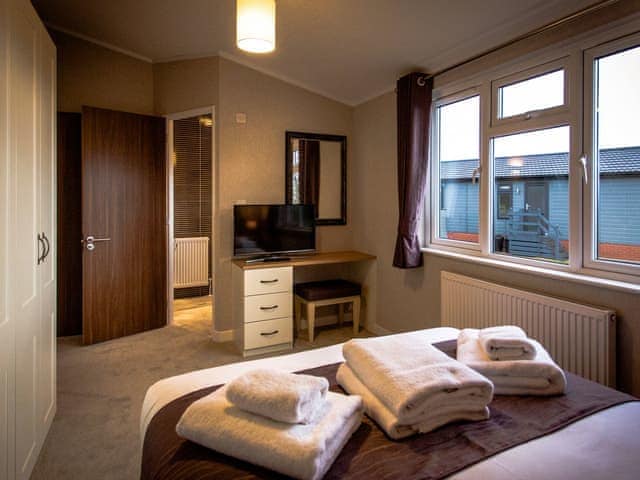 Double bedroom | Beech - Claywood Retreat Lodges, Darsham, near Southwold