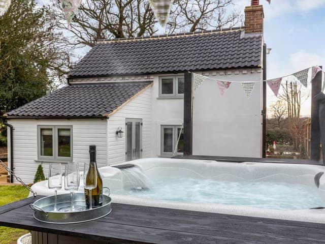 Hot tub | Church Cottage, Norton Subcourse, near Norwich