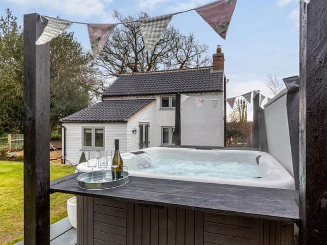 Hot tub | Church Cottage, Norton Subcourse, near Norwich