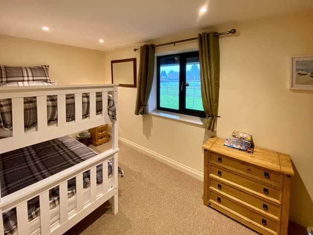 Bunk bedroom | Moor Farm Lodge, Foxley, near Dereham