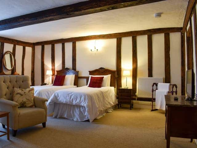 Twin bedroom | The Old Bakery, Pulham Market, near Diss