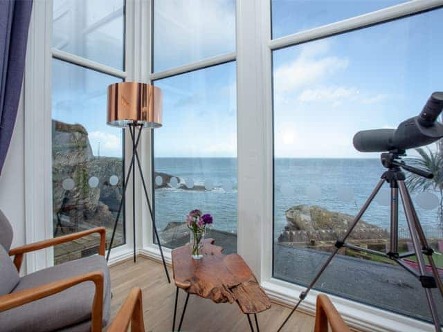 Seating area within the double bedroom | Bullen&rsquo;s Rock, Ilfracombe