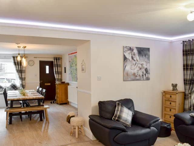 Living room/dining room | Stanhope Cottages - Riverside Cottage - Stanhope Cottages , Stanhope