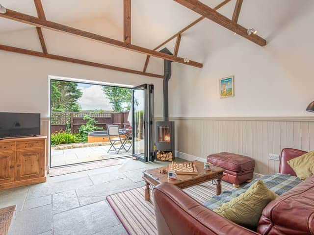 Living area | The Stables - Kingates Farm, Whitwell, near Ventnor