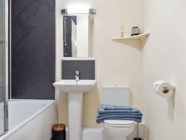 Bathroom | Three Dorchester Drive - Cross Keys Inn Cottages, Whitechapel, near Longridge