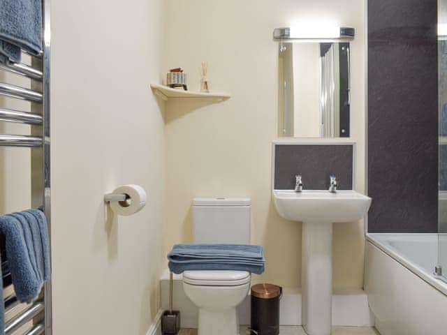 Bathroom | Five Dorchester Drive - Cross Keys Inn Cottages, Whitechapel, near Longridge