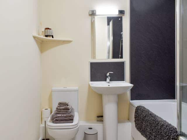 Bathroom | Two Dorchester Drive - Cross Keys Inn Cottages, Whitechapel, near Longridge