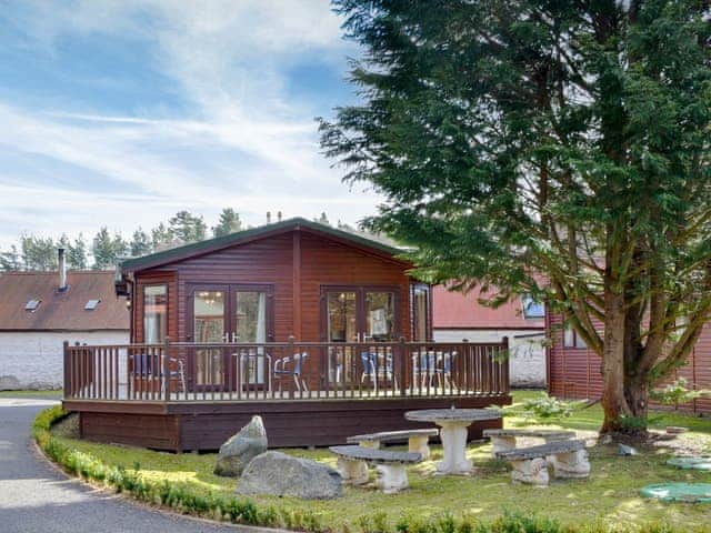 Exterior | Lodge E - Royal Deeside Woodland Lodges, Dinnet, near Ballater