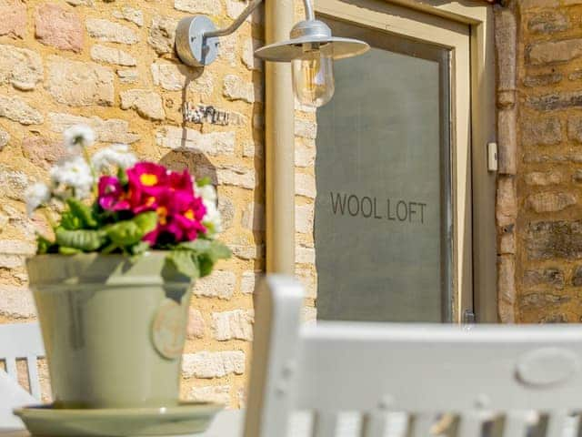 Sitting-out-area | Wool Loft, Kemble, near Cirencester