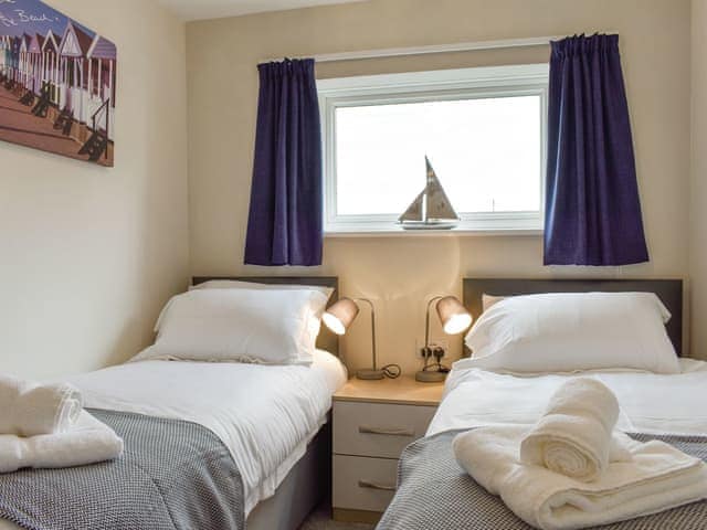 Twin bedroom | Sea Winnings, Beadnell