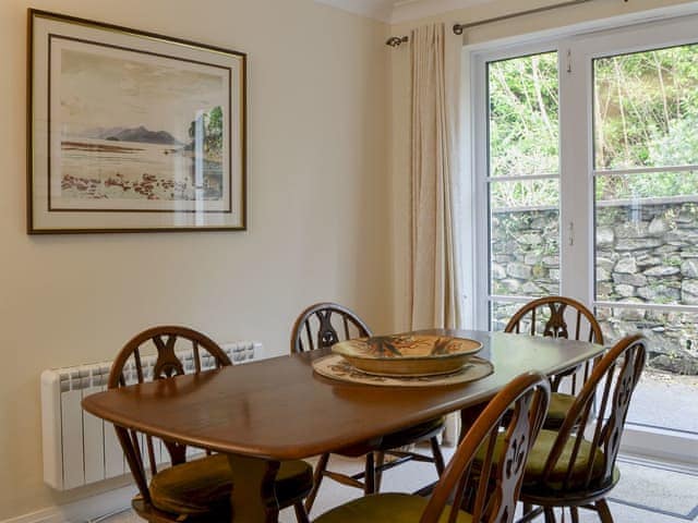 Dining Area | Meadowcroft Cottage, Bowness-on-Windermere