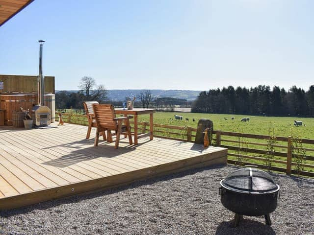 Decking | Fox Lodge at Wood House - Wood House, Consett