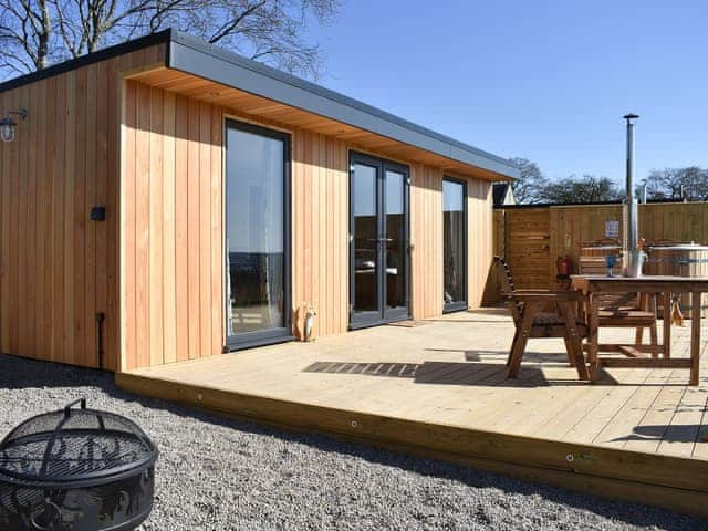 Decking | Fox Lodge at Wood House - Wood House, Consett