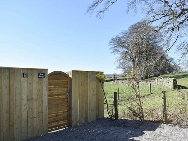 Outdoor area | Fox Lodge at Wood House - Wood House, Consett