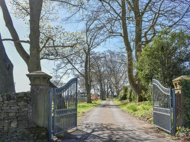 Driveway | Fox Lodge at Wood House - Wood House, Consett