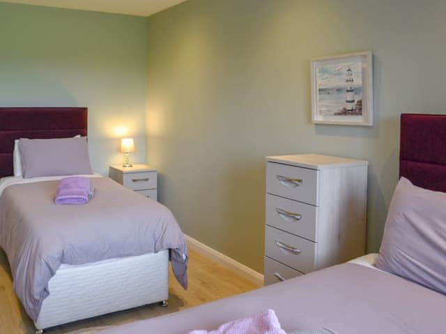 Twin bedroom | Lucy&rsquo;s Lodge - Wallrudding Farm Cottages, Doddington, near Lincoln