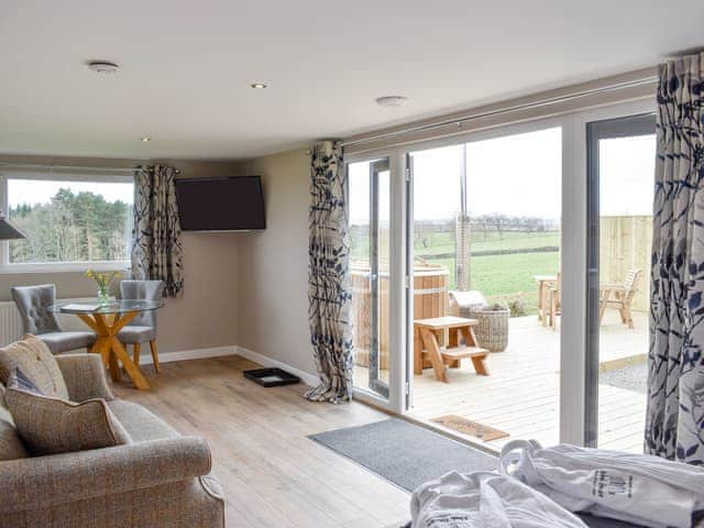 Open plan living space | Pheasant Lodge at Wood House - Wood House, Consett