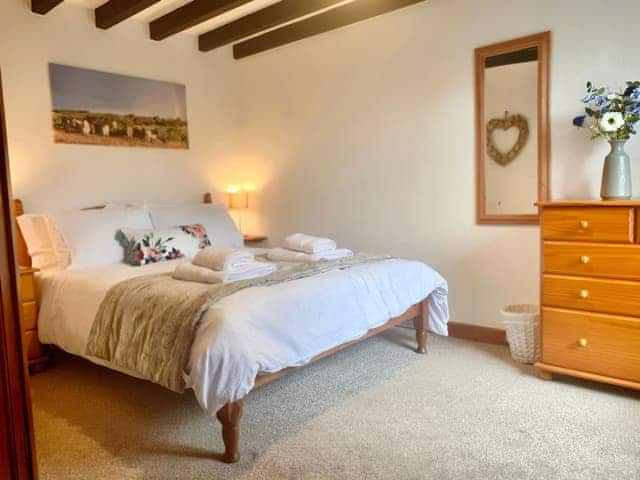 Double bedroom | Old Brock Cottage - Hallagenna Cottages, St Breward, near Bodmin