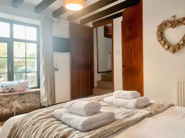 Double bedroom | Old Brock Cottage - Hallagenna Cottages, St Breward, near Bodmin