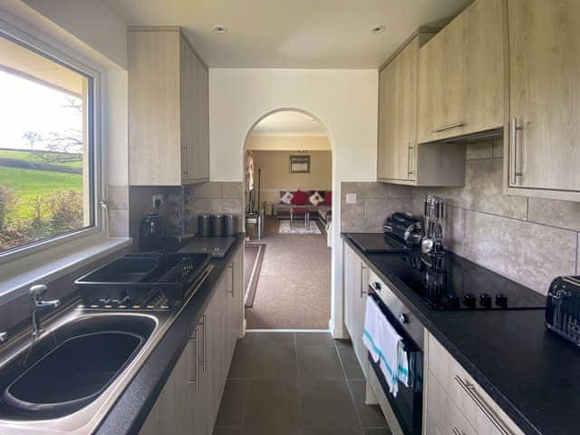 Well-equipped galley style kitchen | Eden - Rosecraddoc Holiday Village, Liskeard