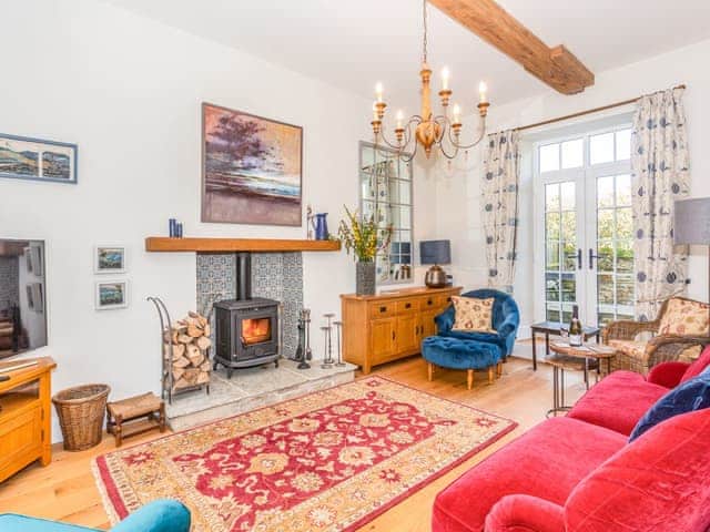 Living room | The Farmhouse - Oak Tree Farm, West Witton, near Leyburn