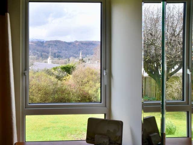 View from the dining table | Garden Flat - 7 Badgers Rake - Badgers Rake, Ambleside