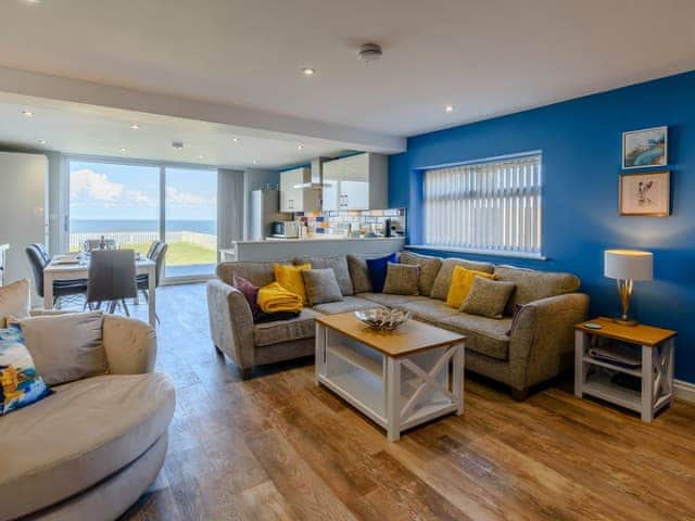 Open plan living space | Hunroe Brow - Beach House & Bay View Cottages, Reighton Gap, near Filey