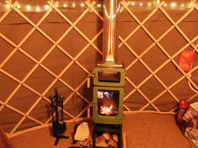 Interior | The Warren Yurt, Black Hill, near Crowborough